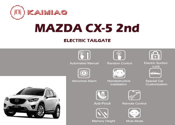Mazda CX-5 2nd Power Auto Tailgate Conversation Retrofit with Smart Sensing